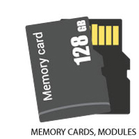 Memory Cards, Modules